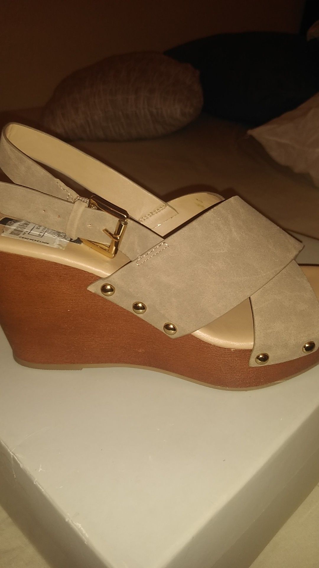 Parker and sky wedges shoes