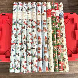 Dog/Cat Print Gift Wrapping Paper 
