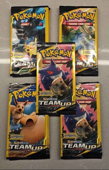 Pokemon Sun & Moon Team Up Sealed Mini Pack!
