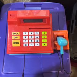 Child Cash Register And Calculator 