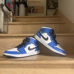 Nike Air Jordan I Mid SE (Signal Blue) - Brand New, Unworn