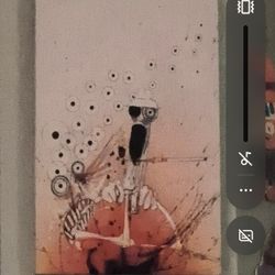 Hunter S Thompson Fear And Loathing In Las Vegas 18x24-in Canvas Print On Floating Frame