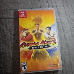 Nintendo Switch Cobra Kai 2 Dojos Rising Video Game - Tested And Working 
