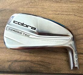 Cobra Forged Tec Tungsten 7 Iron Golf Club Head Only Silver Unisex Adults
