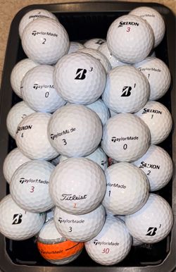 50 Golf Balls As Pictured