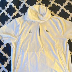 Michigan 3 Quarter Short Sleeve hoodie