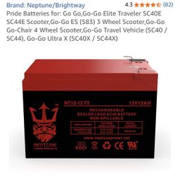 Neptune Power Scooter Batteries