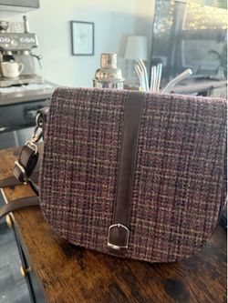 Harris Tweed Saddle Bag