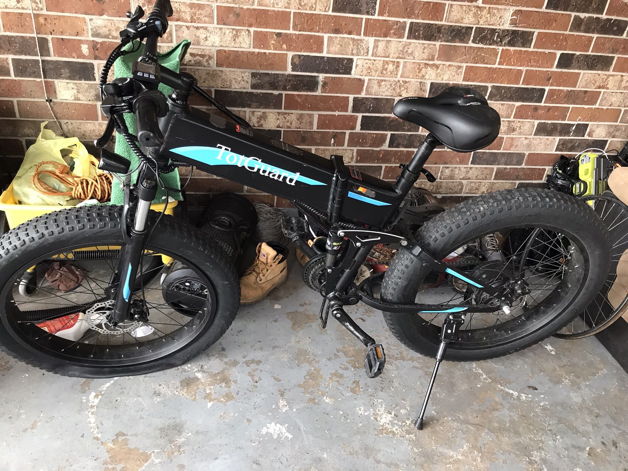 2024 TotGuard Electric Folden Bike. For Sale As Is