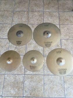 5 AAX Cymbals Sabian Set X-Plosion