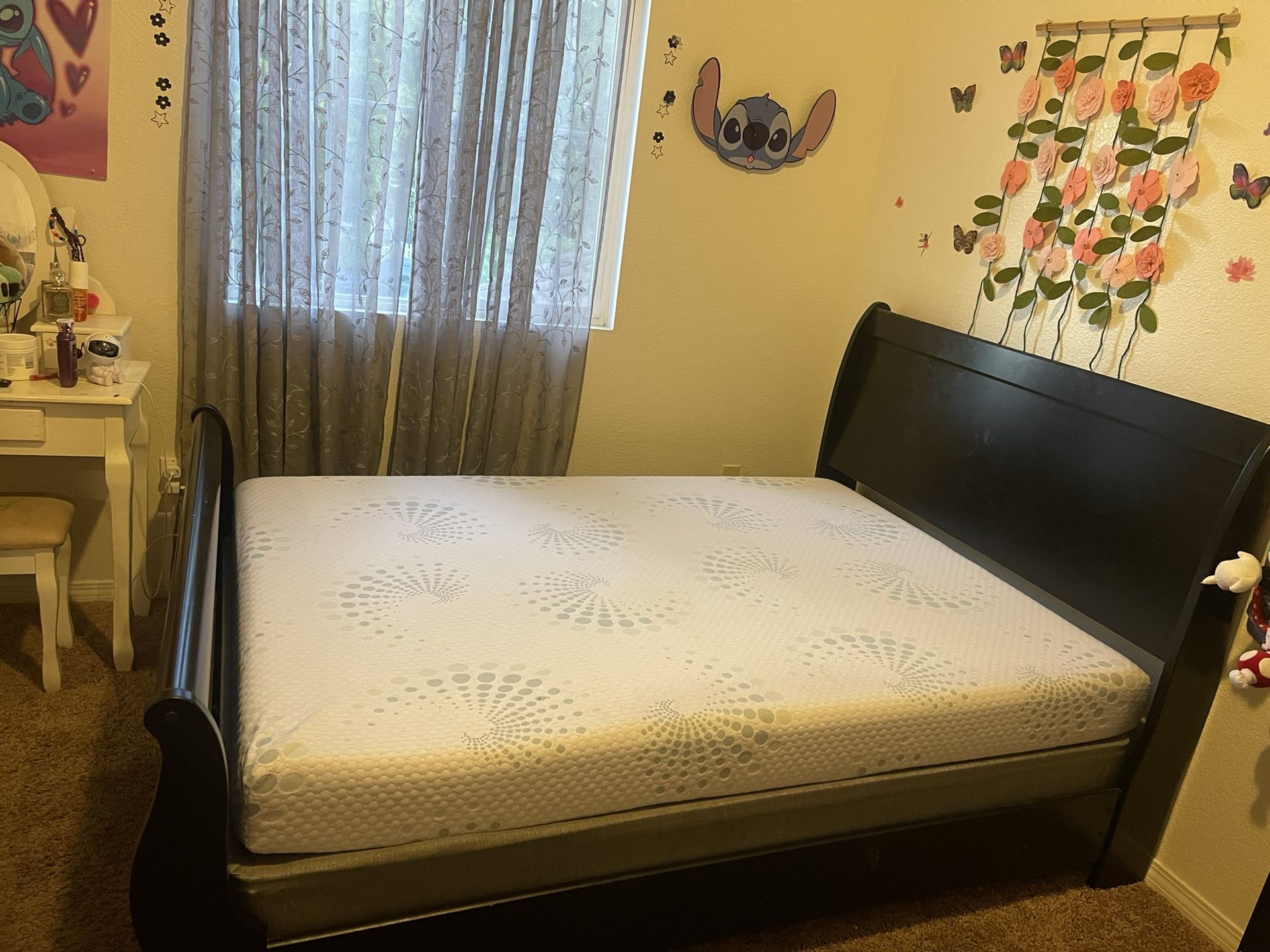Bed Frame And Mattress