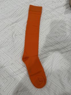 Orange Knee High Socks NEW Unisex 4-7 Velma Halloween Costume MySocks Cotton