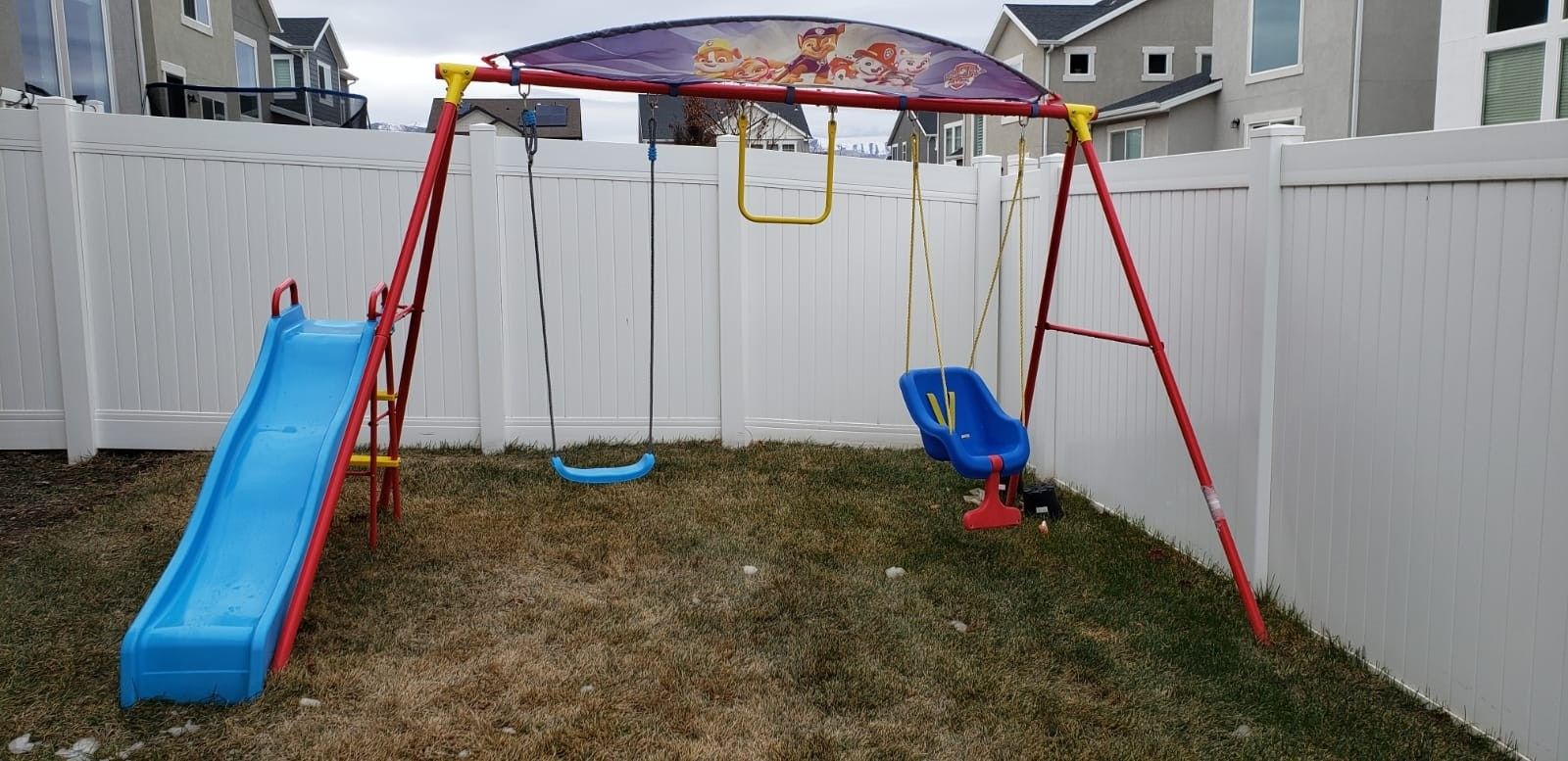 Paw Patrol Swing And Slide Set