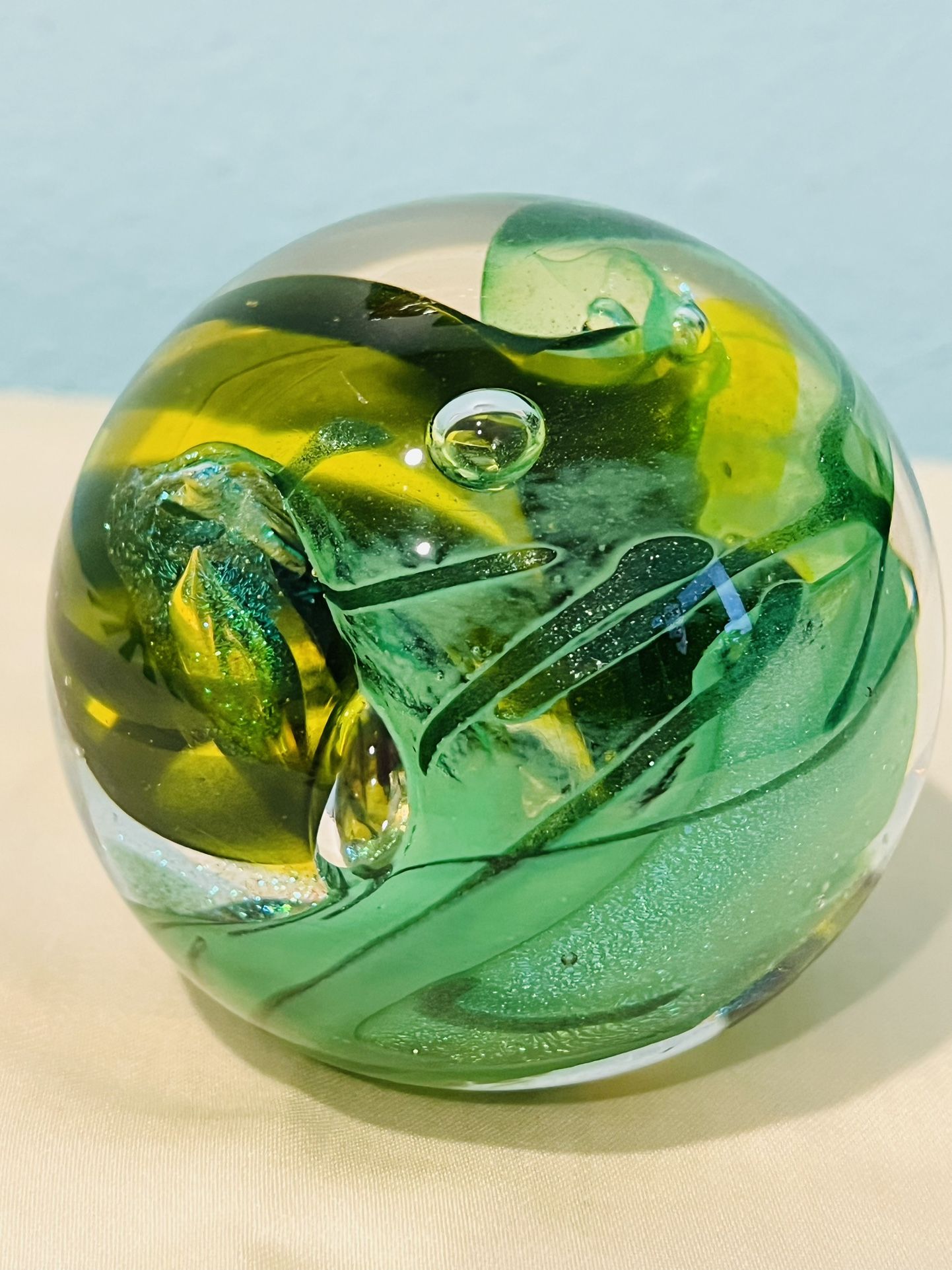 Glass Eye Studio Paperweight