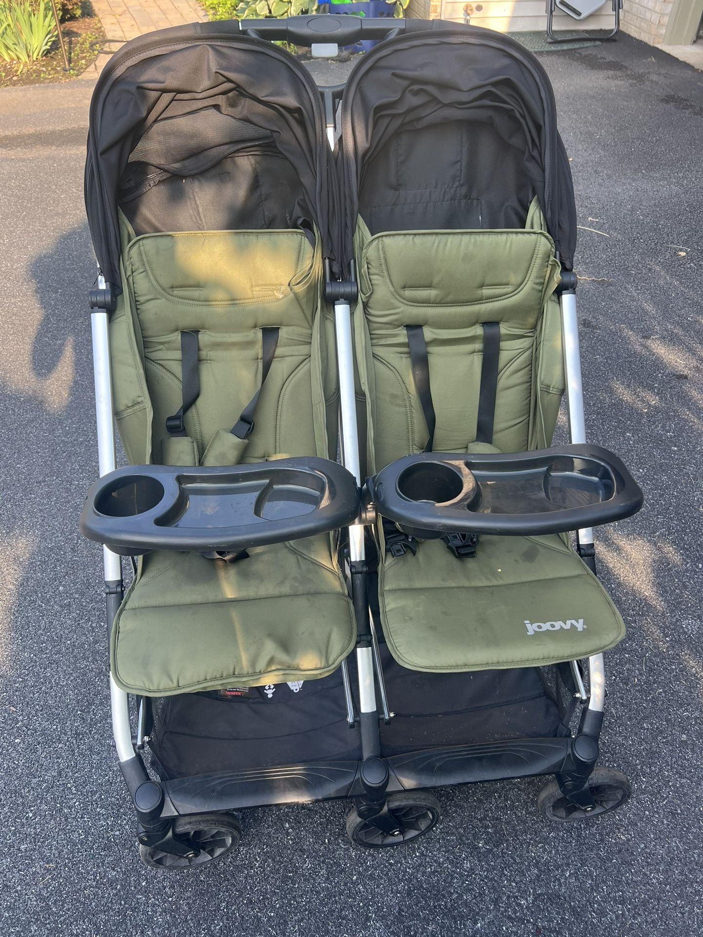 Joovy Double Stroller : Side By Side