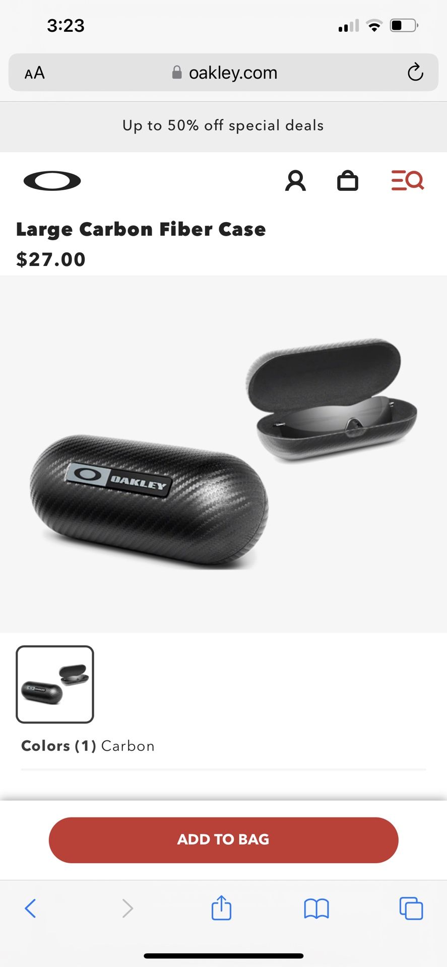 Oakley Sunglass Case