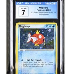 Magikarp EX Team Rocket Returns CGC 7 