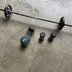 Weight Lifting Home Set 