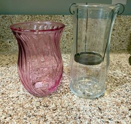 Glass Flower Vase 