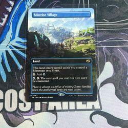 MTG Tarkir Dragonstorm Mistrise Village Borderless 