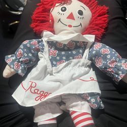 Vintage Dakin Raggedy Ann Doll 85th Anniversary