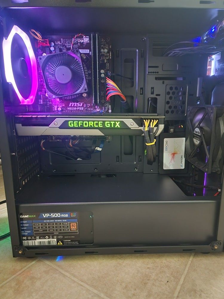 fortnite overwatch gaming pc desktop computer intel i5, gtx 970, 16 gb ddr3, ssd, hdd, wifi