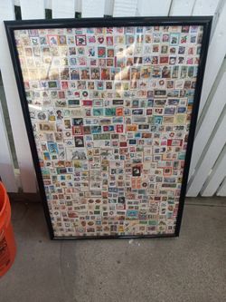 Vintage stamp collection