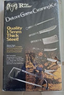 NEW IN BOX! Ridge Runner Deluxe Game Cleaning Set.