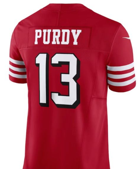 Brock Purdy #13 San Francisco Medium Red