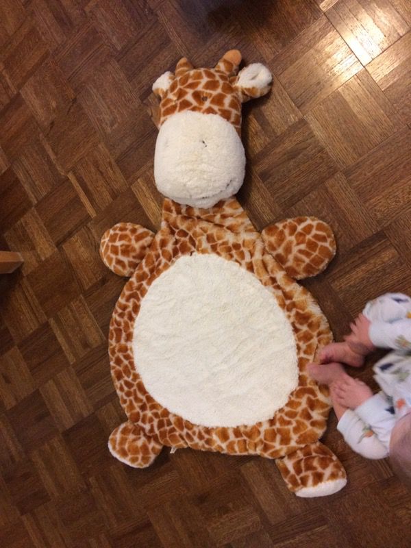 Giraffe baby blanket or toy