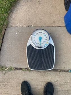 vintage Taylor professional analog bathroom scale.