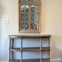 Console Table With Mirror 