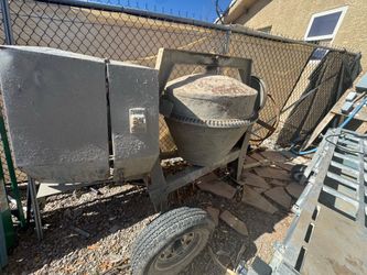 Electric Cement Mixer