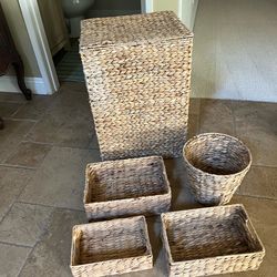 Wicker baskets