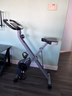 Folding Stationary Exercise Bike
