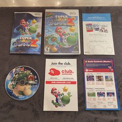 Super Mario Galaxy 2 (CIB) w/Manuals & Inserts - Tested - (Nintendo Wii, 2010)