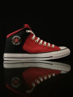 Converse  169110F Mid Street•Park Red & Black•ASK FOR SIZE•UNISEX