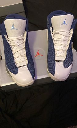 Men’s size 10 Jordan flint 13s blue