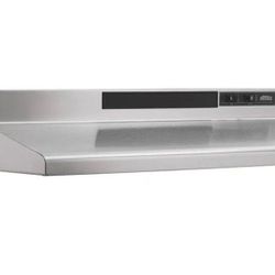 NEW~Exhaust Fan for Under Cabinet Two-Speed Four-Way Range Hood, 36-Inch, Stainless Steel~Broan-NuTone F403604