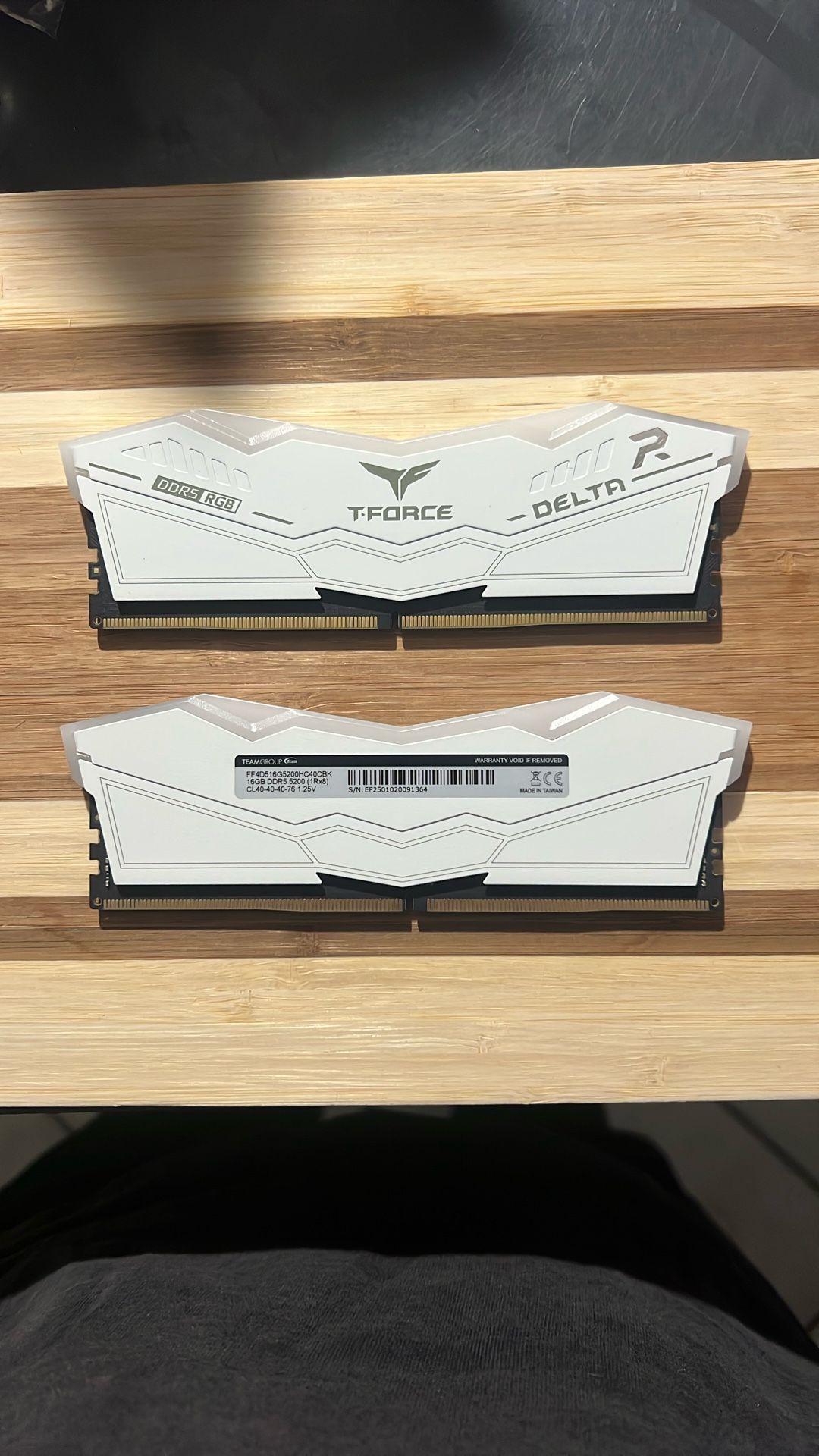 T-Force DDR5 RGB 16gb Ram