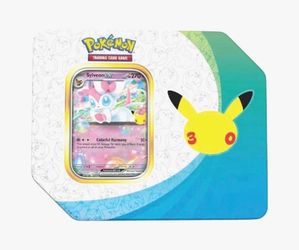 30th Celebration Pokemon Anniversary ex Tin