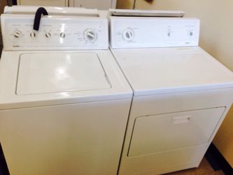 Kenmore washer set