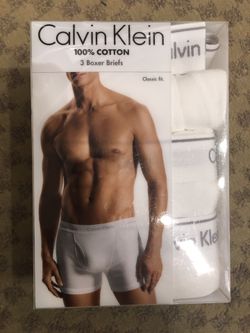 NWT CK men’s boxer briefs 3pack size M