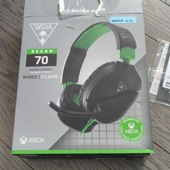 Turtle Beach Recon 70 gaming wired Xbox wired headset New 