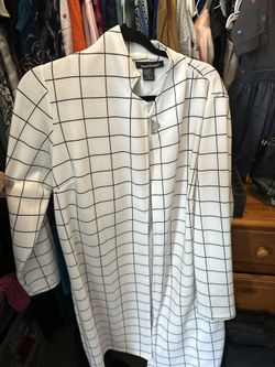 Ashley Stewart Long Blazer