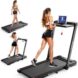 Treadmill  With Wristband & Remote Control