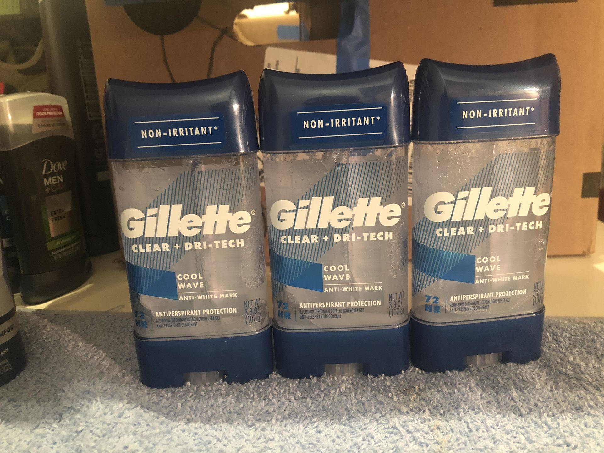 Old Spice ,dove Men+care , Degree And Gillette Deodorant