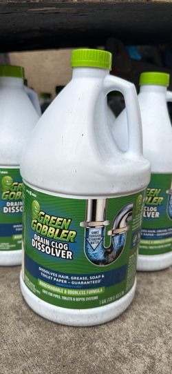 Green gobbler drain cleaner