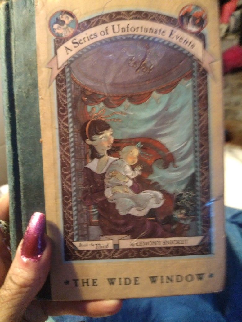 Series Of Mis Unfortunate Events Wide Window Hard Cover Book