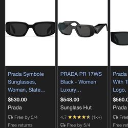 prada milano dal 1913 all black shades